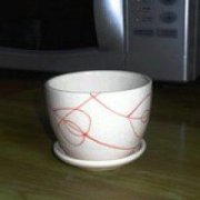 卡通瓷盆